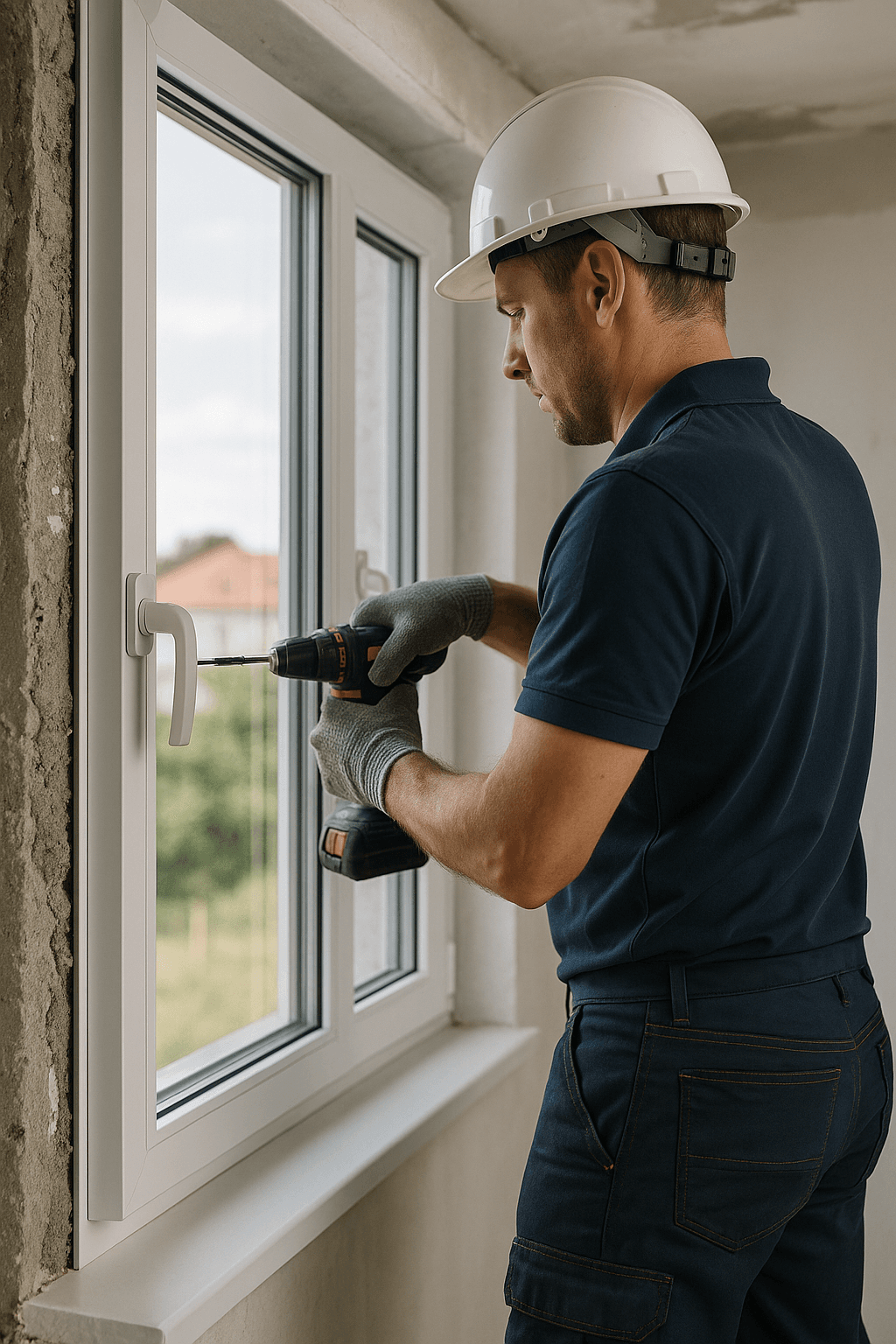 Монтаж на прозоречни рамки